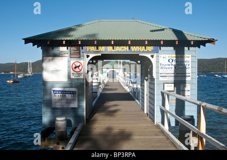 Palm Beach Palm Beach Pittwater Quai Sydney NSW Australie plages du Nord Banque D'Images