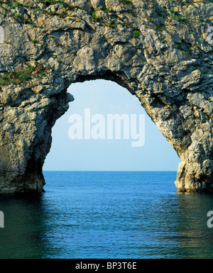 Durdle door de Lulworth Cove, près de, Dorset. Banque D'Images