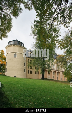 La bibliothèque de la Duchesse Anna Amalia, Weimar, Allemagne Banque D'Images