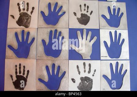 L'État de Selangor Malaisie Kuala Lumpur. Le Royal Selangor Pewter musée atelier & showroom. Banque D'Images