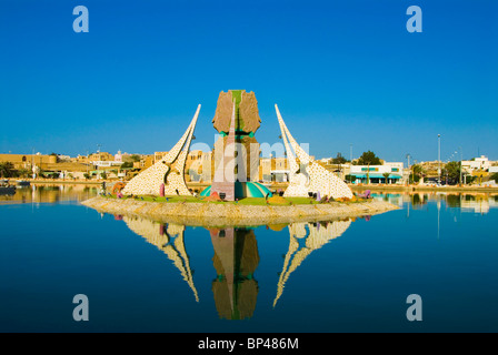 L'Arabie saoudite, Duba, port de la ville sur la rive de la Mer Rouge Banque D'Images