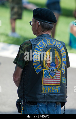 L'honneur des anciens combattants américains tombés au cimetière national d'Arlington en Virginie le Memorial Day 2010. Banque D'Images