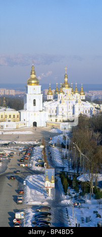 Sommaire des cathédrale St Michael. Kiev, Ukraine. Banque D'Images