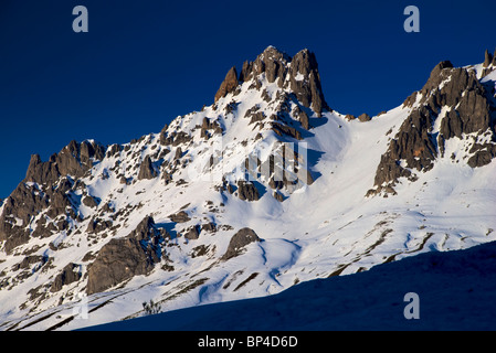 Torre del Friero. Massif Central. Parc national des Picos de Europa. Leon province. Castilla y Leon. L'Espagne. Banque D'Images