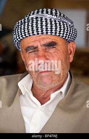 Homme Kurdes iraquiens de Dohuk, Kurdistan, Iraq Banque D'Images