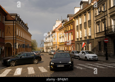 Nouvelle ville, Varsovie Pologne Banque D'Images