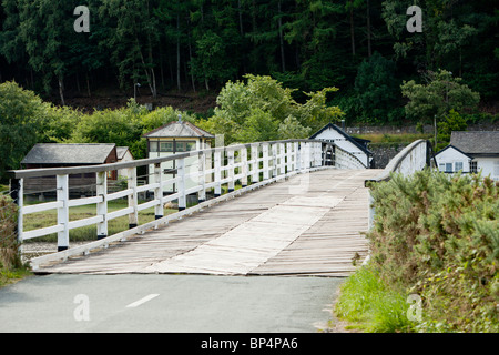 Pont à péage, Penmaenpool, Dolgellau au Pays de Galles Banque D'Images