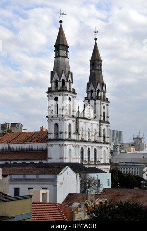 Église de Nossa Senhora das Dores, près du centre-ville, Porto Alegre, Rio Grande do Sul, Brésil Banque D'Images