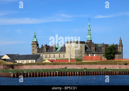 Le Danemark, la Nouvelle-Zélande, Helsingor, le Château de Kronborg, Banque D'Images