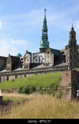 Le Danemark, la Nouvelle-Zélande, Helsingor, le Château de Kronborg, Banque D'Images