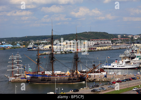 La Suède, Göteborg, Göteborg, port, bateaux, Banque D'Images