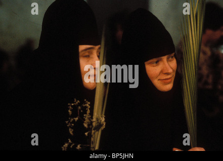 3982. Les pèlerins orthodoxes russes participant à des célébrations de Pâques à Jérusalem Banque D'Images