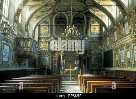 4628. MONFERATO CASALO (Italie, Piémont) SYNAGOGUE Banque D'Images