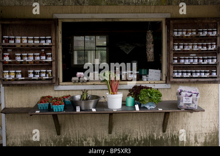 Ferme Stand, Willow Street, PA, USA Banque D'Images