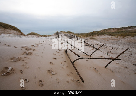 L'Aberdeenshire et les dunes de sable de la côte de Moray, en Écosse. Photo:Jeff Gilbert Banque D'Images