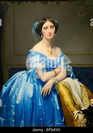 Joséphine-Éléonore-Marie-Pauline de Galard de Brassac de Béarn, par Jean-Auguste-Dominique Ingres Banque D'Images