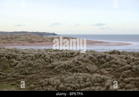 L'Aberdeenshire et les dunes de sable de la côte de Moray, en Écosse. Photo:Jeff Gilbert Banque D'Images