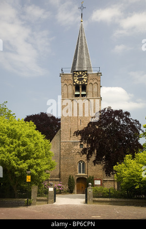 Monument historique "Oude Toren' (ancienne tour), Alblasserdam, Holland Banque D'Images