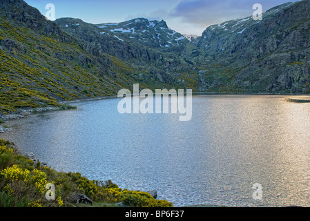 Laguna del Duque. Sierra de Bejar. Parc régional Sierra de Gredos. Solana de Avila. Province d'Avila. Castilla y Leon. Espagne. Banque D'Images