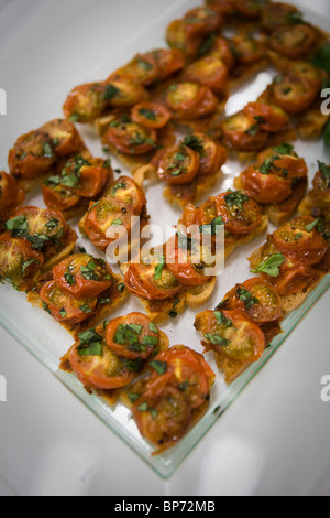 Finger Food à fonction dîner Banque D'Images