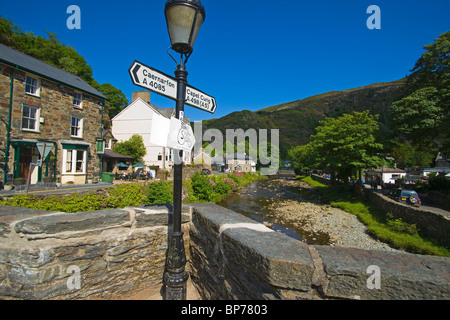 , Beddgelert Gwynedd, Snowdonia, le nord du Pays de Galles, Royaume-Uni Banque D'Images