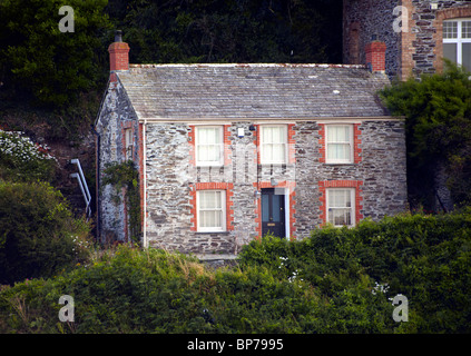 Doc Martens cottage, port Isaac, Cornouailles du Nord Banque D'Images