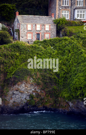 Doc Martens cottage, port Isaac, Cornouailles du Nord Banque D'Images