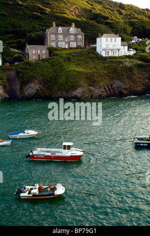 Doc Martens cottage, port Isaac, Cornouailles du Nord Banque D'Images