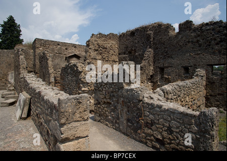 Ruines de Pompéi Banque D'Images