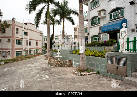 Tai Mei Tuk est un lieu proche de la réservoir de Plover Cove dans la région de Tai Po District, de nouveaux territoires, à Hong Kong. Banque D'Images