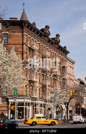 West Village, scène de rue, NYC Banque D'Images