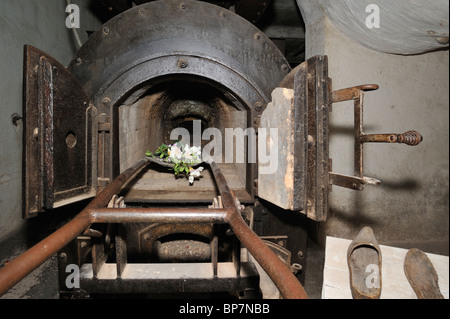 Crématorium à Natzweiler-Struthof, le seul WW2 camp de concentration établi par les Nazis sur le territoire français, Alsace, France Banque D'Images