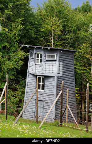 Au tour de Natzweiler-Struthof, le seul WW2 camp de concentration établi par les Nazis sur le territoire français, Alsace, France Banque D'Images