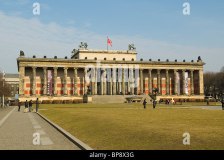 Altes Museum (musée de l'ancienne île aux musées) Berlin Allemagne Banque D'Images