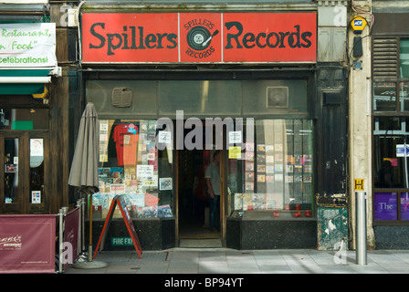 Spillers Cardiff Records Banque D'Images