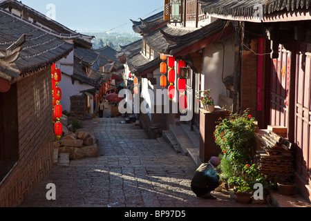 Vieille ville de Lijiang, Yunnan Province, China Banque D'Images