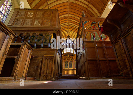 Chapelle de Rycote Thame Oxfordshire église médiévale Banque D'Images