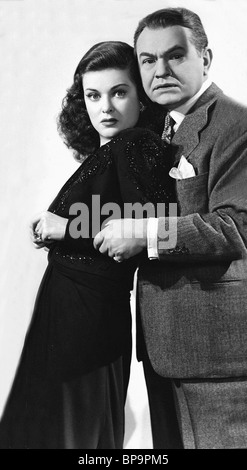 EDWARD G. ROBINSON, Joan Bennett, FEMME DE LA FENÊTRE, 1944 Banque D'Images