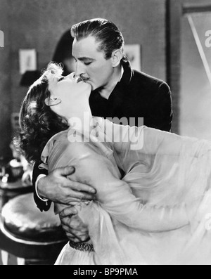 GRETA GARBO, John Barrymore, GRAND HOTEL, 1932 Banque D'Images