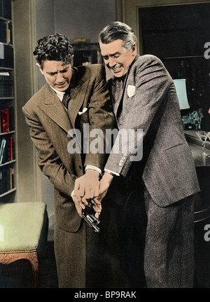FARLEY GRANGER, JAMES STEWART, corde, 1948 Banque D'Images