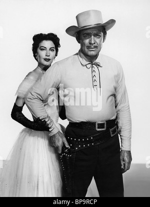 AVA GARDNER, Clark Gable, LONE STAR, 1952 Banque D'Images