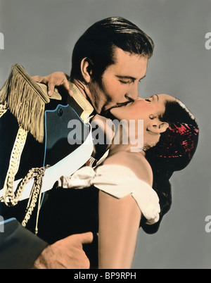 GEORGE MONTGOMERY, PAULA CORDAY, L'ÉPÉE DE MONTE CRISTO, 1951 Banque D'Images