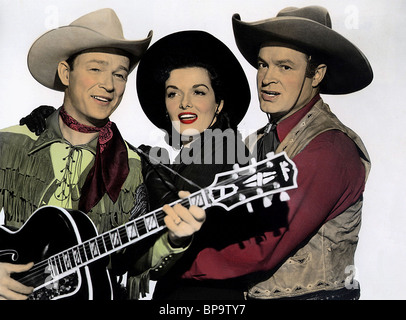 ROY ROGERS, JANE RUSSELL, Bob Hope, FILS DE PALEFACE, 1952 Banque D'Images