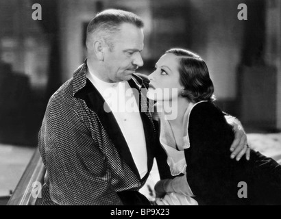 WALLACE BEERY, Joan Crawford, GRAND HOTEL, 1932 Banque D'Images