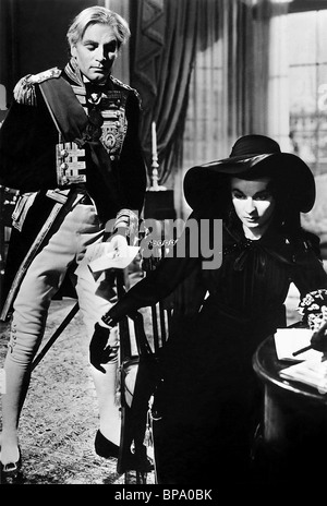 LAURENCE OLIVIER VIVIEN LEIGH LADY HAMILTON ; qu'HAMILTON Woman (1941) Banque D'Images