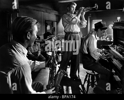 KIRK DOUGLAS, Hoagy Carmichael, JEUNE HOMME AVEC UNE CORNE, 1950 Banque D'Images