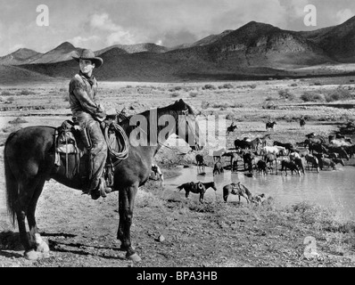 MONTGOMERY CLIFT RIVIÈRE ROUGE (1948) Banque D'Images