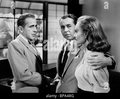 HUMPHREY BOGART, Alexander KNOX, FLORENCE MARLY, TOKYO JOE, 1949 Banque D'Images