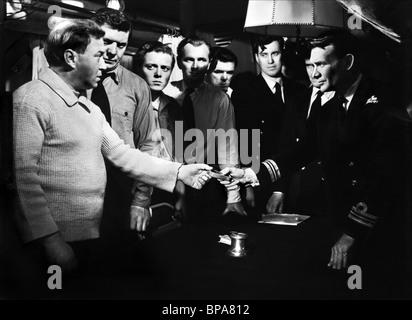 JAMES HAYTER, Richard Attenborough, Nigel Patrick, JOHN MILLS, DÉPART LE MATIN, 1950 Banque D'Images