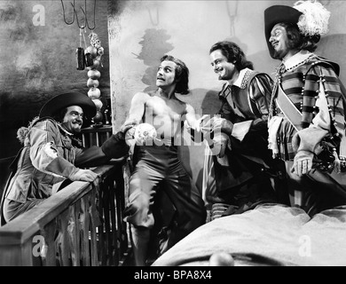 VAN HEFLIN, Gene Kelly, GIG YOUNG, ROBERT COOTE, Les Trois Mousquetaires, 1948 Banque D'Images